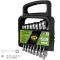 Jbm 53022 - SET DE 8 LLAVES COMBINADAS CORTAS CON TRINQUETE