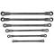 Jbm 53018 - SET DE 6 LLAVES ARTICULADAS CON TRINQUETE