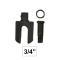 Jbm 11947 - PUNTA RECAMBIO 3/4" PARA REF. 52524