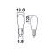 Jbm 52865 - LÁMPARA OBN WEDGE 10W 12V T13
