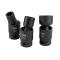 Jbm 53044 - SET 8 VASOS IMPACTO HEX. CON DOBLE POSICION (FIJO/ARTICULADO