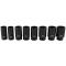 Jbm 53470 - SET DE 8 VASOS DE IMPACTO LARGOS HEX. DE 3/4"