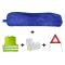Jbm 53177 - KIT EMERGENCIA BOLSA AZUL RIBETE+TRIANGULO+CHALECO+GUANTES