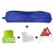 Jbm 53181 - KIT EMERGENCIA BOLSA AZUL RIBETE+2TRIANGULOS+CHALECO+GUANTES