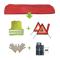 Jbm 52777 - KIT EMERGENCIA BOLSA ROJA + MK H4 + CHALECO + TRIANG. + GUAN