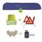 Jbm 52771 - KIT EMERGENCIA BOLSA AZUL + MK H7+H1 + CHALECO + TRIANG. + G