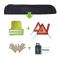 Jbm 52783 - KIT EMERGENCIA BOLSA NEGRA + MK H7+H1 + CHALECO + TRIANG. +