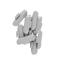 Jbm 50764 - CONTRAPESA ZINC GRAPA 25GR. ESPECIAL LLANTA UNIVERSAL