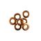 Jbm 13821 - BOLSA DE 50 ARANDELAS DE COBRE PARA INYECTORES (14,6 X 7,5 X