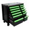 Jbm 53868 - CARRO DE HERRAMIENTAS CON 12 CAJONES VACÍO - VERDE