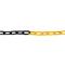 Jbm 53941 - CADENA DE PLÁSTICO AMARILLA / NEGRA - 5M