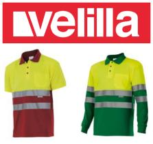 Velilla 1733XL - POLO BICOLOR M/C ALTA VIS. T-XXXL