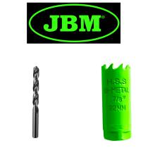 Brocas Acero, Madera y Multimaterial. Coronas.  Jbm